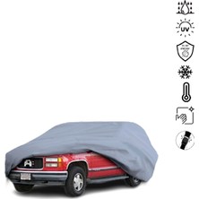 Teksin Gmc Yukon 1 (GMT400) Araba Brandası Su Geçirmez Miflonlu 4 Mevsim Kullanıma Uygun