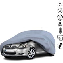 Teksin Toyota Yaris 1 (1999-2005) Araba Brandası Su Geçirmez Miflonlu 4 Mevsim Kullanıma Uygun