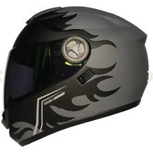 Ebakbak Motosiklet Kaskı Ce Onaylı Full Face Abs Materıal Güneş Vizörlü Kask