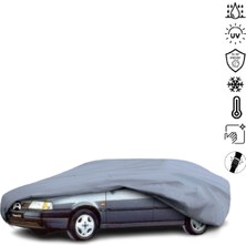 Teksin Fiat Tempra Araba Brandası Su Geçirmez Miflonlu 4 Mevsim Kullanıma Uygun