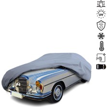 Teksin Mercedes Benz W108 Araba Brandası Su Geçirmez Miflonlu 4 Mevsim Kullanıma Uygun