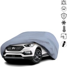 Teksin Hyundai Santa Fe 3 (2013-2018) Araba Brandası Su Geçirmez Miflonlu 4 Mevsim Kullanıma Uygun