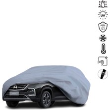 Teksin Chevrolet Captiva 2 (2019-) Araba Brandası Su Geçirmez Miflonlu 4 Mevsim Kullanıma Uygun