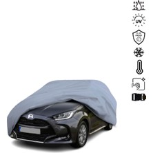 Teksin Mazda 2 4 XP21 (2022-) Araba Brandası Su Geçirmez Miflonlu 4 Mevsim Kullanıma Uygun