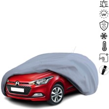 Teksin Hyundai I20 Coupe (2015-2018) Araba Brandası Su Geçirmez Miflonlu 4 Mevsim Kullanıma Uygun