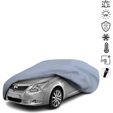 Teksin Toyota Avensis 3 (2009-2018) Araba Brandası Su Geçirmez Miflonlu 4 Mevsim Kullanıma Uygun