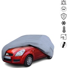 Teksin Suzuki Splash (2008-2012) Araba Brandası Su Geçirmez Miflonlu 4 Mevsim Kullanıma Uygun