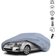 Teksin Toyota Avensis 2 (2003-2009) Araba Brandası Su Geçirmez Miflonlu 4 Mevsim Kullanıma Uygun