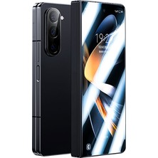 Benks Galaxy Z Fold 5 Uyumlu Ekran Koruyucu ve Lens Koruyucu Benks Combo Ikili Set Corning Glass