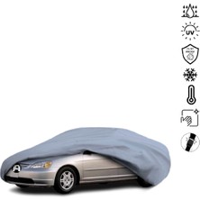Teksin Honda Civic 7 Hatchback Araba Brandası Su Geçirmez Miflonlu 4 Mevsim Kullanıma Uygun