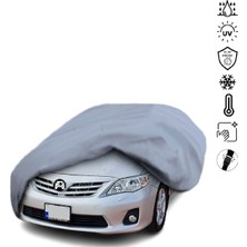 Teksin Toyota Corolla 10 E140-E150 (2006-2012) Araba Brandası Su Geçirmez Miflonlu 4 Mevsim Kullanıma Uygun