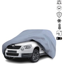 Teksin Skoda Yeti Araba Brandası Su Geçirmez Miflonlu 4 Mevsim Kullanıma Uygun