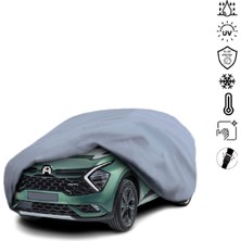 Teksin Kia Sportage 5 (2021-) Araba Brandası Su Geçirmez Miflonlu 4 Mevsim Kullanıma Uygun