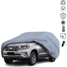 Teksin Toyota Land Cruiser J150 (2009-2017) Araba Brandası Su Geçirmez Miflonlu 4 Mevsim Kullanıma Uygun