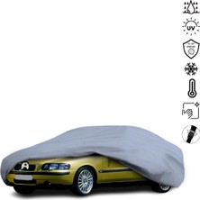 Teksin Volvo S60 (2000-2009) Araba Brandası Su Geçirmez Miflonlu 4 Mevsim Kullanıma Uygun