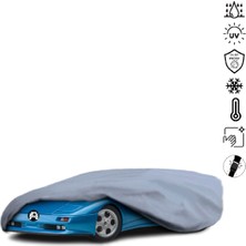 Teksin Lamborghini Diablo Araba Brandası Su Geçirmez Miflonlu 4 Mevsim Kullanıma Uygun