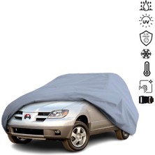 Teksin Mitsubishi Outlander 2 (2005-2012) Araba Brandası Su Geçirmez Miflonlu 4 Mevsim Kullanıma Uygun