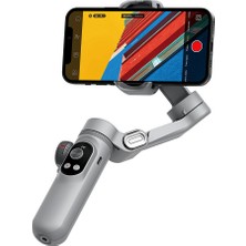 Wiwu Telefon Sabitleyici Gimbal Stabilizatör Wiwu WI-SE007 Yunteng Serisi Işıklı 3-Axis El Tipi Pan Tilt