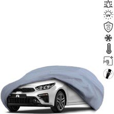 Teksin Kia Cerato 4 Hatchback (2019-) Araba Brandası Su Geçirmez Miflonlu 4 Mevsim Kullanıma Uygun