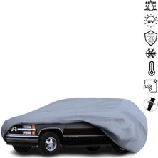 Teksin Chevrolet Tahoe (GMT410) (1995-1999) Araba Brandası Su Geçirmez Miflonlu 4 Mevsim Kullanıma Uygun