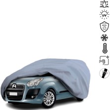 Teksin Fiat Doblo 2 (2009-2015) Araba Brandası Su Geçirmez Miflonlu 4 Mevsim Kullanıma Uygun