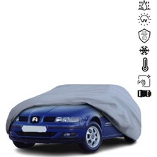 Teksin Seat Toledo 2 Sedan (1998-2004) Araba Brandası Su Geçirmez Miflonlu 4 Mevsim Kullanıma Uygun