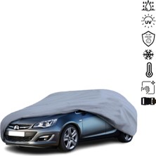 Teksin Opel Astra J (2012-2018) Araba Brandası Su Geçirmez Miflonlu 4 Mevsim Kullanıma Uygun