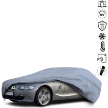 Teksin Bmw Z4 Coupe E85 (2002-2008) Araba Brandası Su Geçirmez Miflonlu 4 Mevsim Kullanıma Uygun