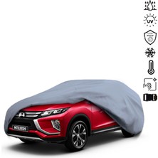 Teksin Mitsubishi Eclipse Cross Araba Brandası Su Geçirmez Miflonlu 4 Mevsim Kullanıma Uygun