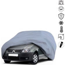 Teksin Volkswagen Caddy 3 (2010-2015) Araba Brandası Su Geçirmez Miflonlu 4 Mevsim Kullanıma Uygun
