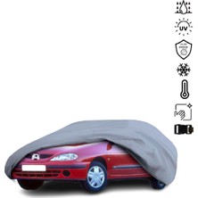 Teksin Renault Megane 1 Sedan (1996-2003) Araba Brandası Su Geçirmez Miflonlu 4 Mevsim Kullanıma Uygun