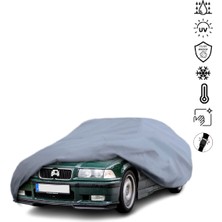 Teksin Bmw 3 Serisi E36 Compact Hatchbak (1993-2000) Araba Brandası Su Geçirmez Miflonlu 4 Mevsim Kullanıma Uygun