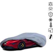 Teksin Ferrari SF90 Araba Brandası Su Geçirmez Miflonlu 4 Mevsim Kullanıma Uygun