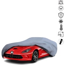 Teksin Dodge Viper Vx (2013-2017) Araba Brandası Su Geçirmez Miflonlu 4 Mevsim Kullanıma Uygun