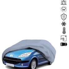 Teksin Peugeot 107 (2005-2014) Araba Brandası Su Geçirmez Miflonlu 4 Mevsim Kullanıma Uygun