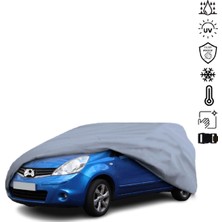 Teksin Nissan Note 1 (2005-2012) Araba Brandası Su Geçirmez Miflonlu 4 Mevsim Kullanıma Uygun