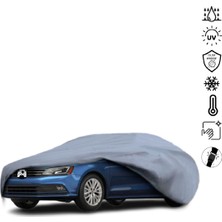 Teksin Volkswagen Jetta 6 (2010-2018) Araba Brandası Su Geçirmez Miflonlu 4 Mevsim Kullanıma Uygun