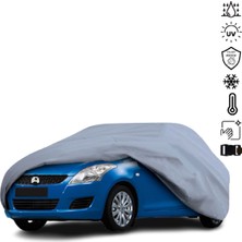Teksin Suzuki Swift 5 (2010-2017) Araba Brandası Su Geçirmez Miflonlu 4 Mevsim Kullanıma Uygun
