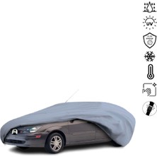 Teksin Ford Focus 1 Turnier Station Wagon (1999-2005) Araba Brandası Su Geçirmez Miflonlu 4 Mevsim Kullanıma Uygun