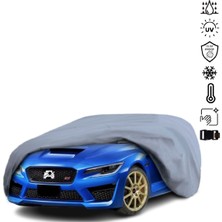 Teksin Subaru Wrx Sedan Araba Brandası Su Geçirmez Miflonlu 4 Mevsim Kullanıma Uygun