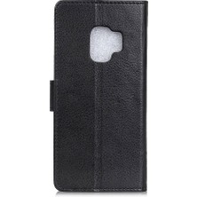 Seashell Digital Samsung Galaxy S9 G960 Pu Deri Telefon Kapağı Stand Litchi Dokusu (Yurt Dışından)