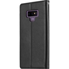 Seashell Digital Samsung Galaxy Note 9 - Black For Samsung Için Otomatik Emilmiş Cüzdan Deri Kılıf (Yurt Dışından)