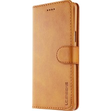 Seashell Digital Samsung Galaxy S9 Sm -G960 Için Tpu+Pu Deri Kılıf Cüzdan ve Ayarlanabilir Stand Tasarımı - Brown (Yurt Dışından)