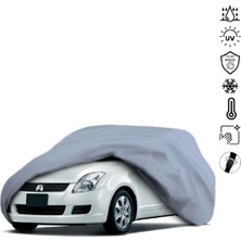 Teksin Suzuki Swift 4 (2004-2010) Araba Brandası Su Geçirmez Miflonlu 4 Mevsim Kullanıma Uygun