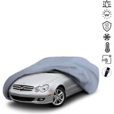 Teksin Mercedes Benz Clk W209 Araba Brandası Su Geçirmez Miflonlu 4 Mevsim Kullanıma Uygun