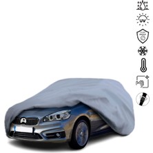 Teksin Bmw 2 Serisi F45 Mpv Active Tourer (2014-2021) Araba Brandası Su Geçirmez Miflonlu 4 Mevsim Kullanıma Uygun