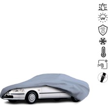 Teksin Honda Civic 5 Hatchback (1991-1995) Araba Brandası Su Geçirmez Miflonlu 4 Mevsim Kullanıma Uygun