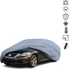 Teksin Lexus Gs3 (2005-2011) Araba Brandası Su Geçirmez Miflonlu 4 Mevsim Kullanıma Uygun