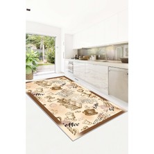 Confidence Home Yıkanabilir Kaymaz Leke Tutmaz Mutfak Halısı Koridor Halısı Yolluk ve Paspas