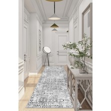 Confidence Home Makinede Yıkanabilir Kaymaz Taban Leke Tutmaz Modernkesme Yolluk Mutfak Yolluk Halı Yolluk